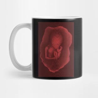 Spiral Betty Fetus Black & Red Mug